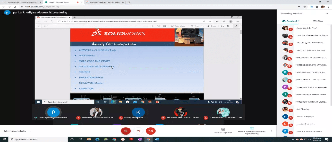 Solid works: Introduction and Basic Webinar