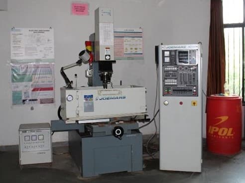 Joemars Electrical Discharge Machining setup